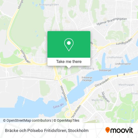 Bräcke och Pölsebo Fritidsfören map