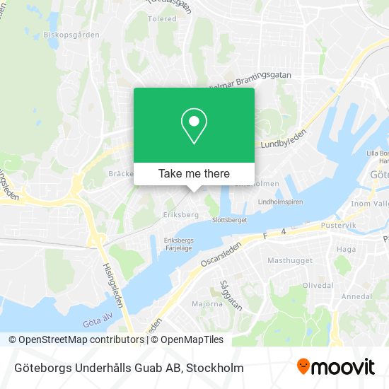 Göteborgs Underhålls Guab AB map