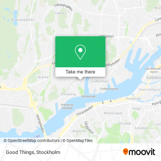 Good Things map