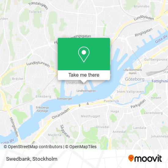 Swedbank map