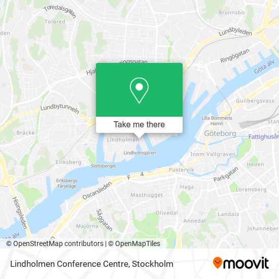 Lindholmen Conference Centre map