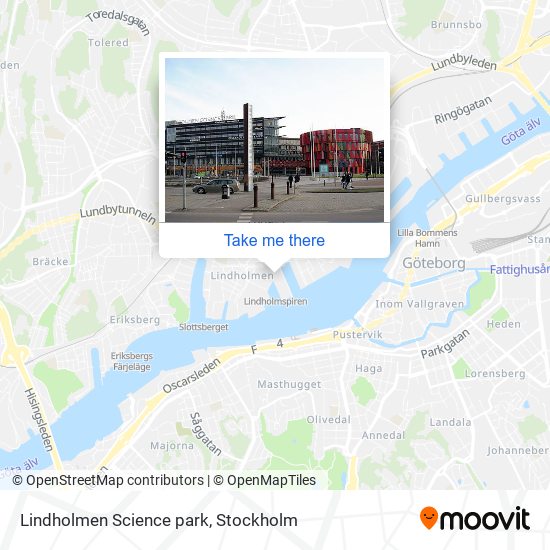 Lindholmen Science park map