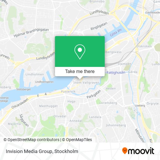 Invision Media Group map