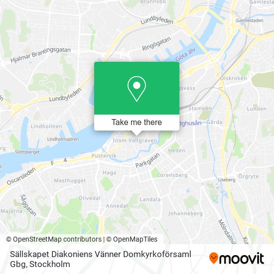 Sällskapet Diakoniens Vänner Domkyrkoförsaml Gbg map