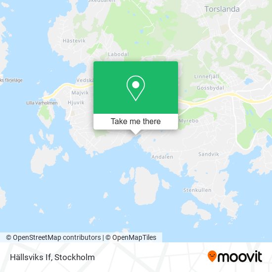 Hällsviks If map