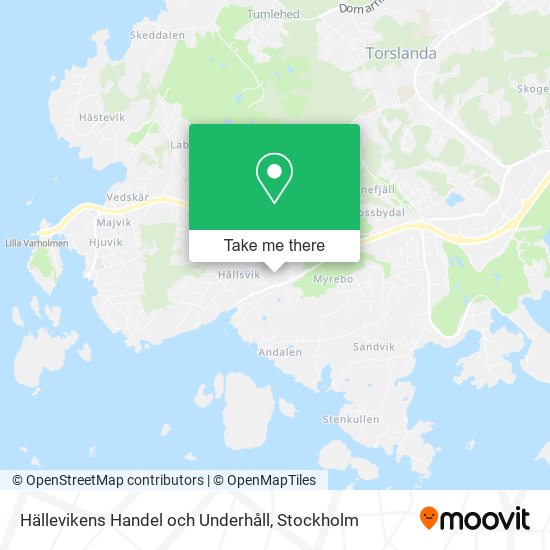 Hällevikens Handel och Underhåll map