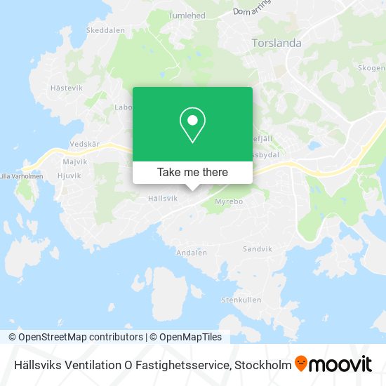 Hällsviks Ventilation O Fastighetsservice map