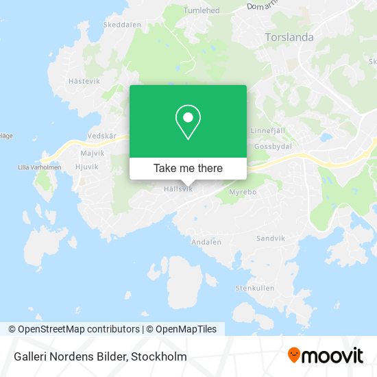 Galleri Nordens Bilder map