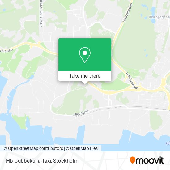 Hb Gubbekulla Taxi map