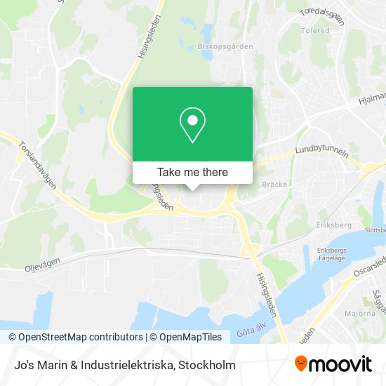 Jo's Marin & Industrielektriska map