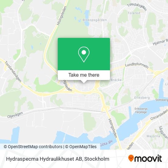 Hydraspecma Hydraulikhuset AB map