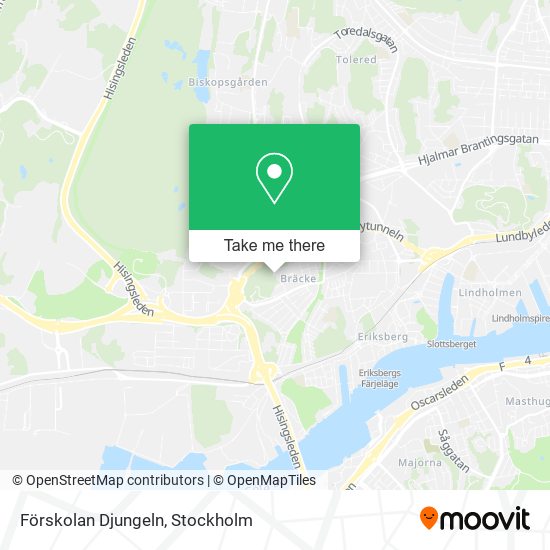 Förskolan Djungeln map