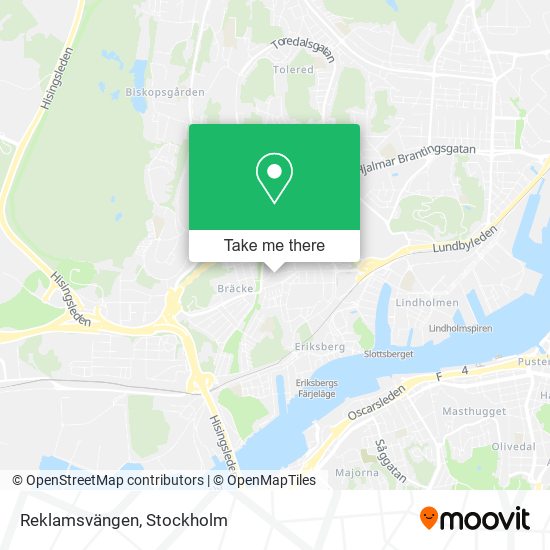 Reklamsvängen map