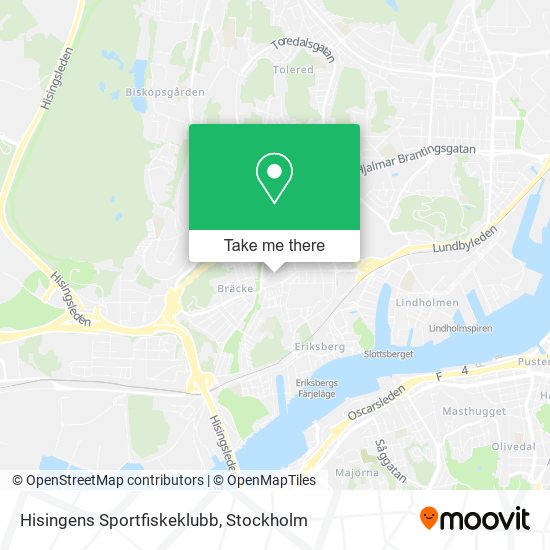 Hisingens Sportfiskeklubb map