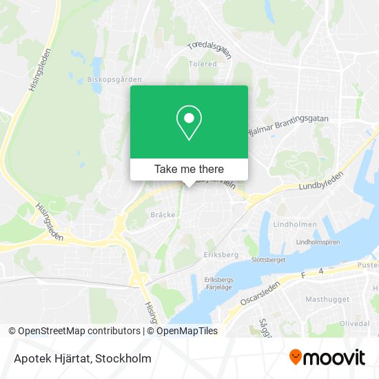 Apotek Hjärtat map