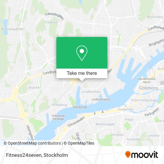 Fitness24seven map