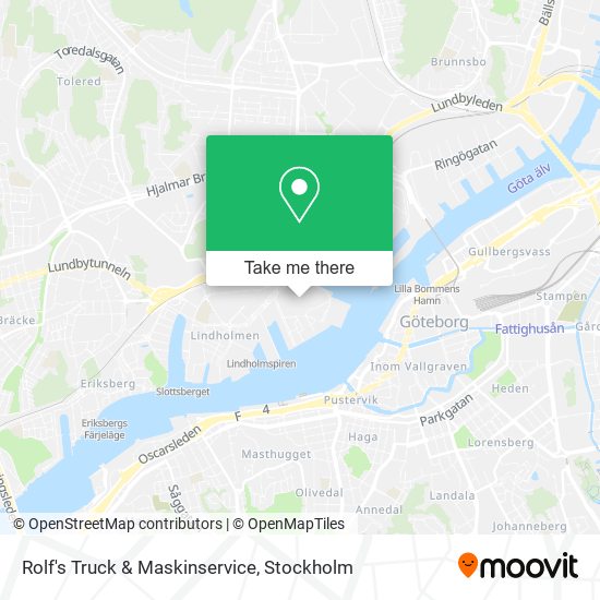 Rolf's Truck & Maskinservice map