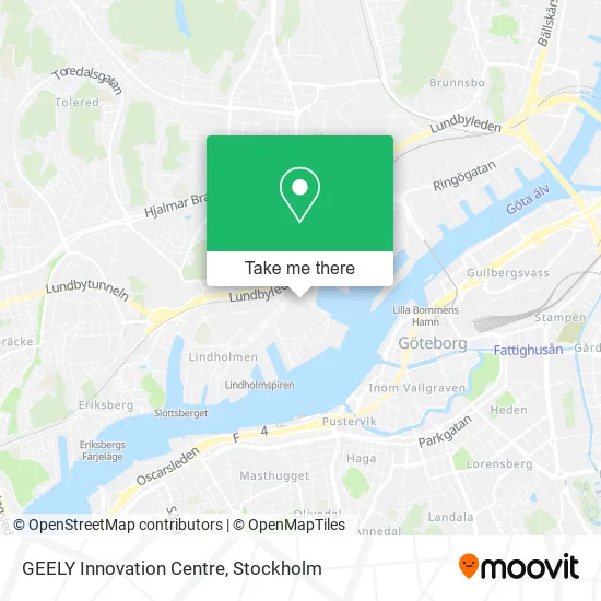 GEELY Innovation Centre map