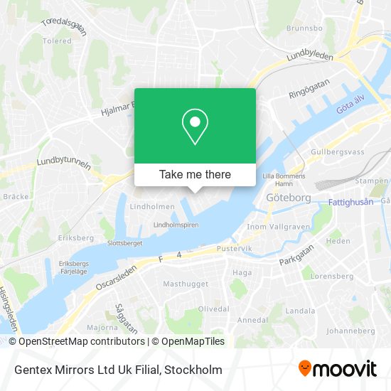 Gentex Mirrors Ltd Uk Filial map