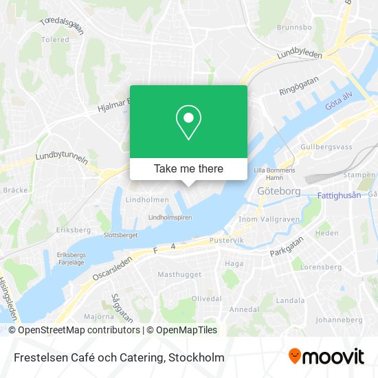 Frestelsen Café och Catering map