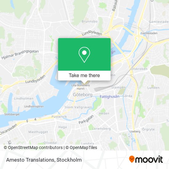 Amesto Translations map