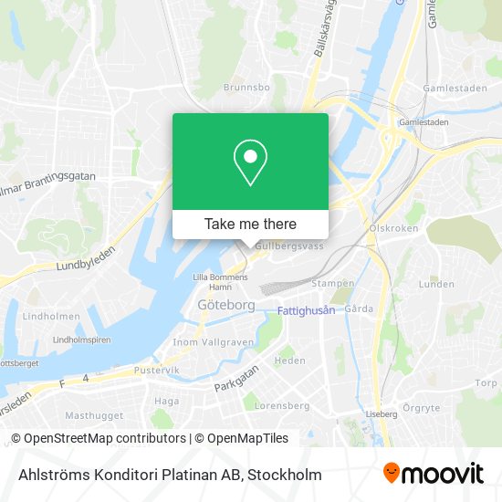 Ahlströms Konditori Platinan AB map