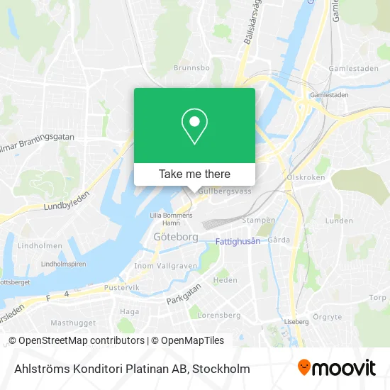 Ahlströms Konditori Platinan AB map