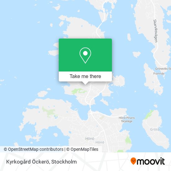 Kyrkogård Öckerö map