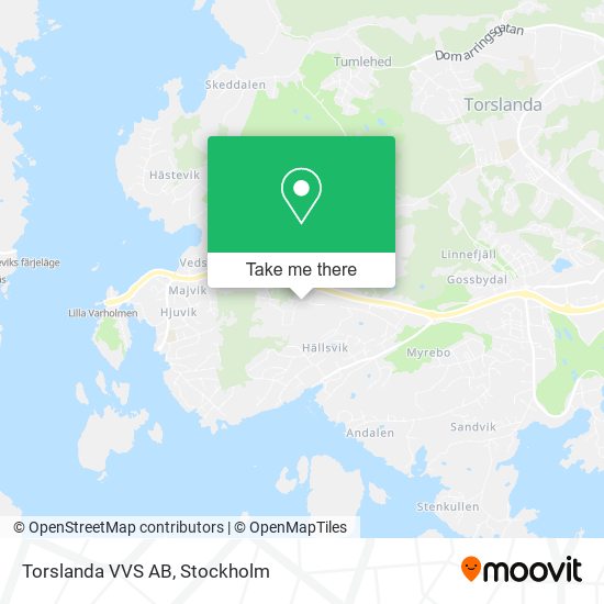 Torslanda VVS AB map