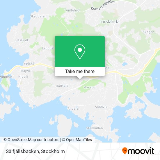 Sälfjällsbacken map