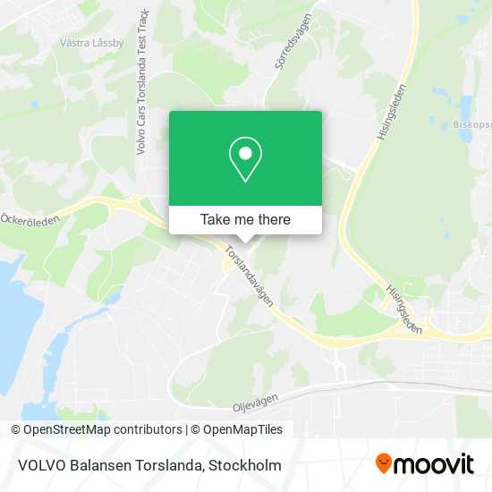 VOLVO Balansen Torslanda map