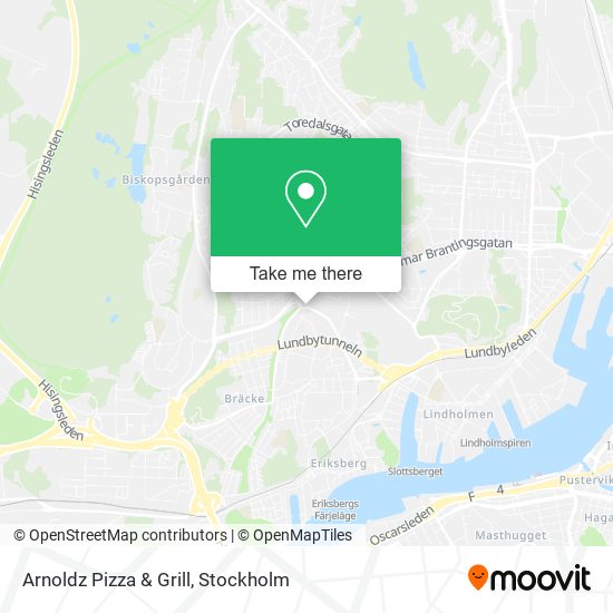 Arnoldz Pizza & Grill map