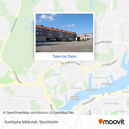 Kyrkbyns bibliotek map