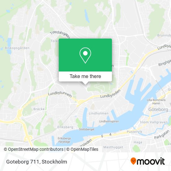 Goteborg 711 map