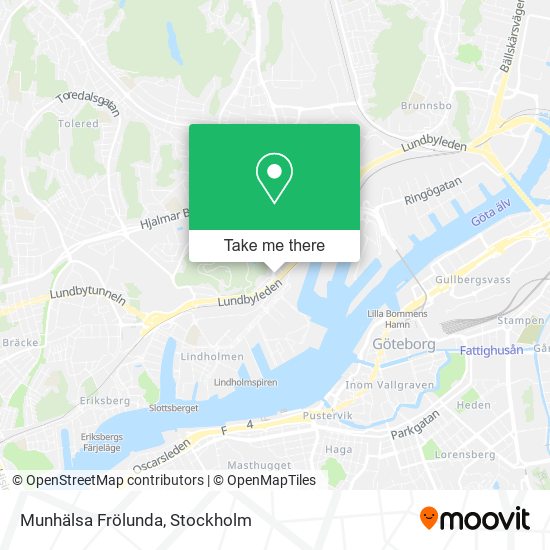 Munhälsa Frölunda map