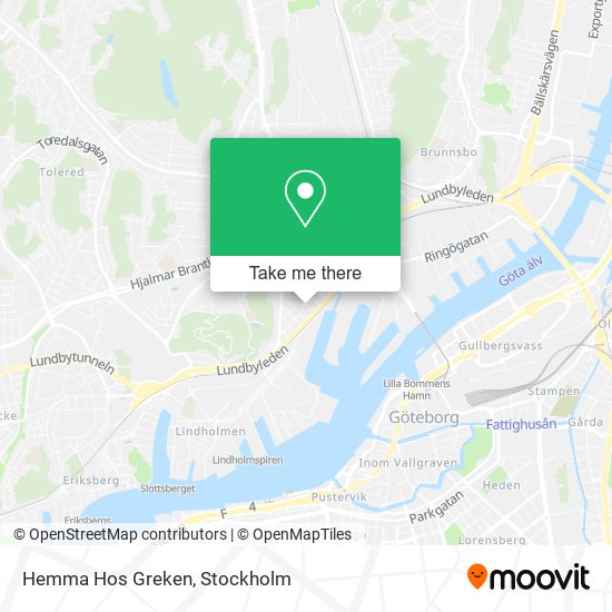 Hemma Hos Greken map