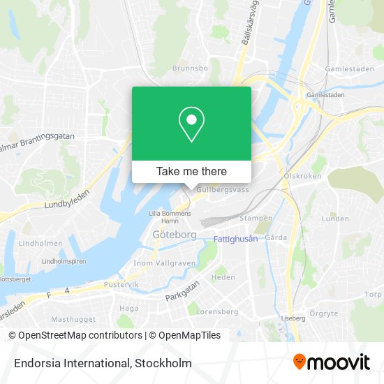 Endorsia International map