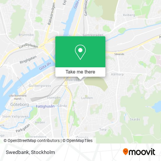 Swedbank map