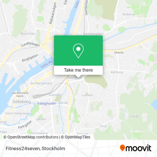 Fitness24seven map