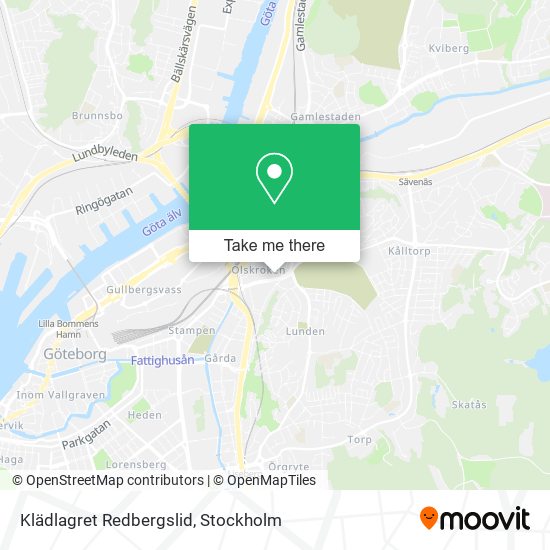 Klädlagret Redbergslid map