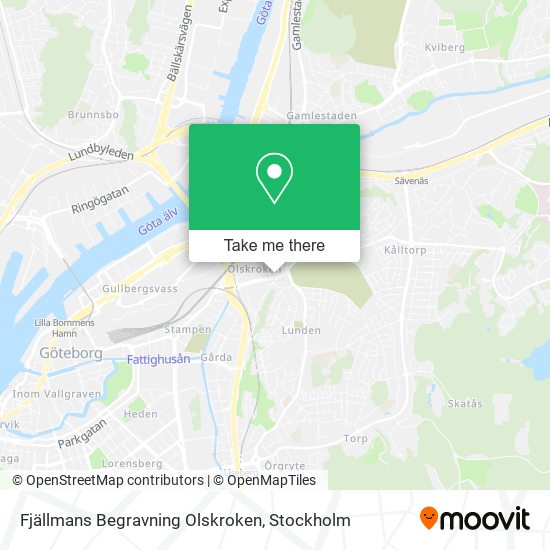 Fjällmans Begravning Olskroken map