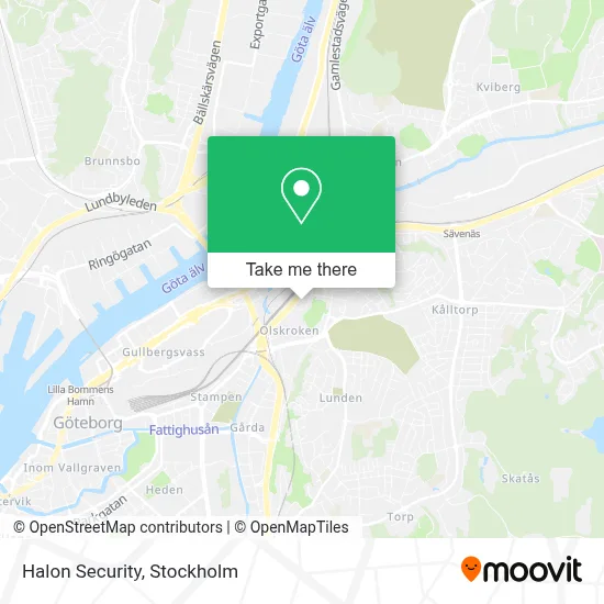 Halon Security map