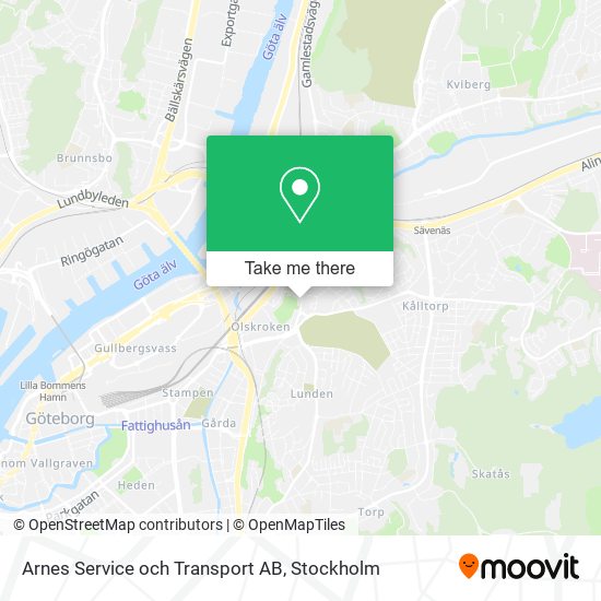 Arnes Service och Transport AB map