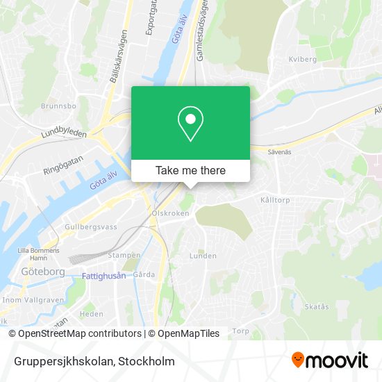 Gruppersjkhskolan map