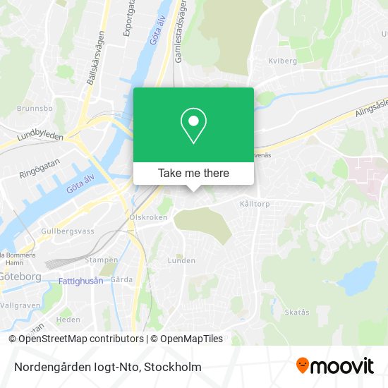 Nordengården Iogt-Nto map