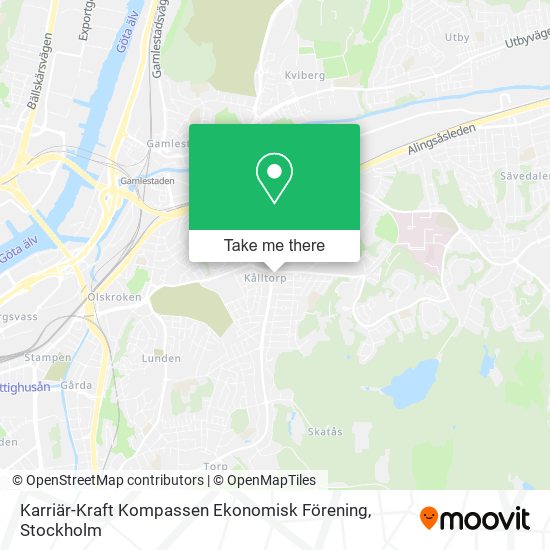 Karriär-Kraft Kompassen Ekonomisk Förening map