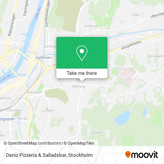 Deniz Pizzeria & Salladsbar map