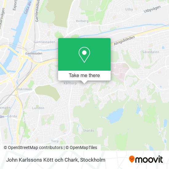 John Karlssons Kött och Chark map