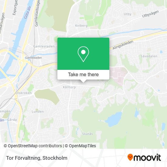 Tor Förvaltning map