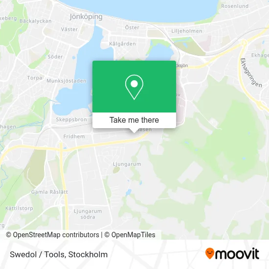 Swedol / Tools map